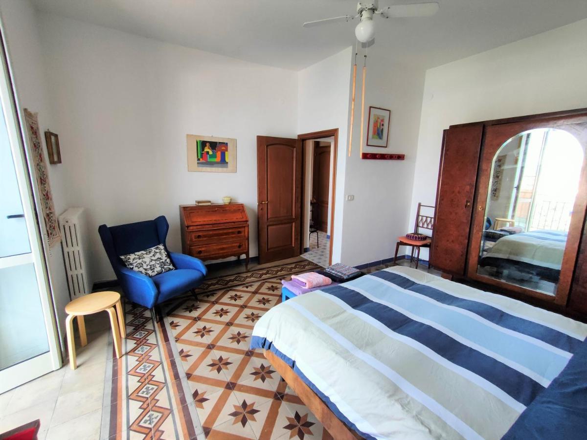 Panoramic Apartments In Villa In Center "The Beach And The Cliff" 1 Agropoli Exterior foto